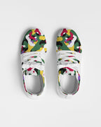 Dominica Flag Camo Women's Two-Tone Sneaker - Conscious Apparel Store