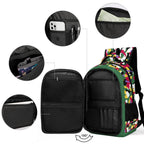 Dominica Flag Casual Backpack - Conscious Apparel Store
