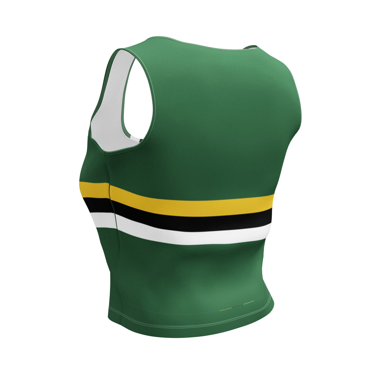 Dominica Flag Crop Top - Conscious Apparel Store
