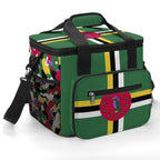 Dominica Flag Insulated Cooler Bag - Conscious Apparel Store
