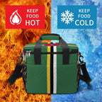 Dominica Flag Insulated Cooler Bag - Conscious Apparel Store