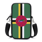 Dominica Flag Mobile Phone Purse - Conscious Apparel Store
