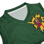 Dominica Flag Premium Sport Jersey Tank Top - Conscious Apparel Store