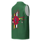 Dominica Flag Premium Sport Jersey Tank Top - Conscious Apparel Store