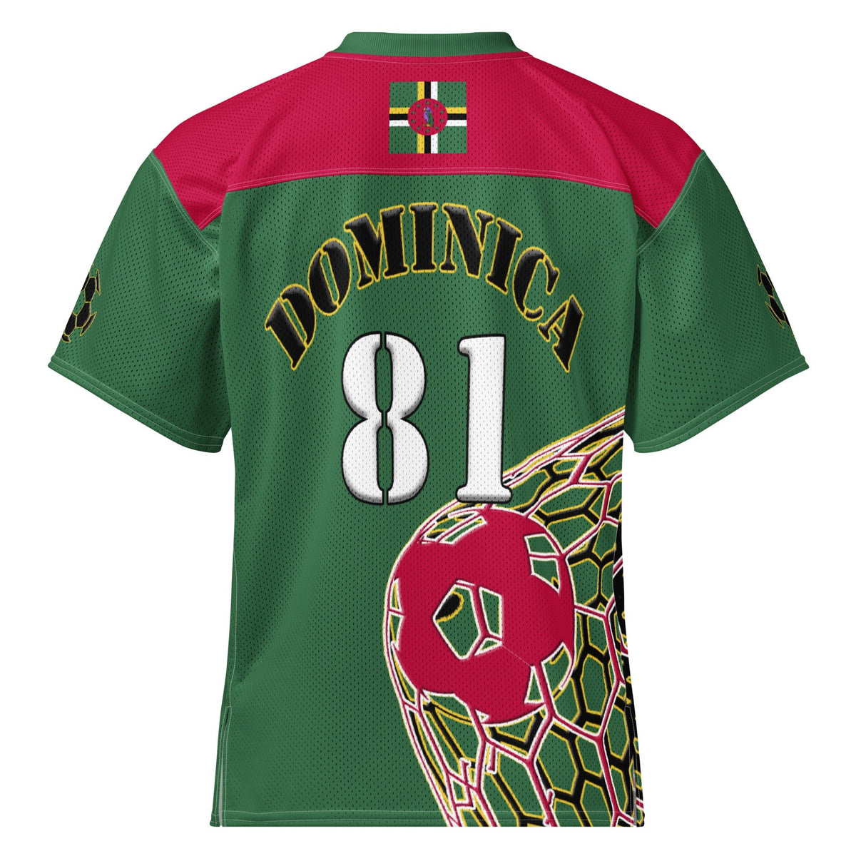Dominica Football Sport Jersey - Conscious Apparel Store