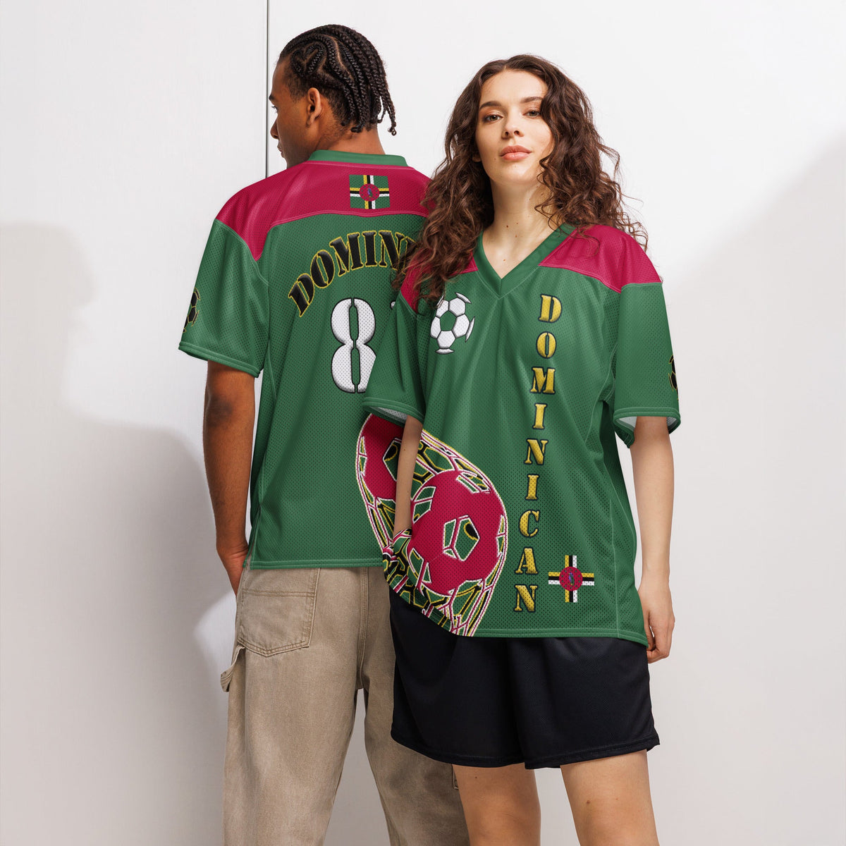 Dominica Football Sport Jersey - Conscious Apparel Store