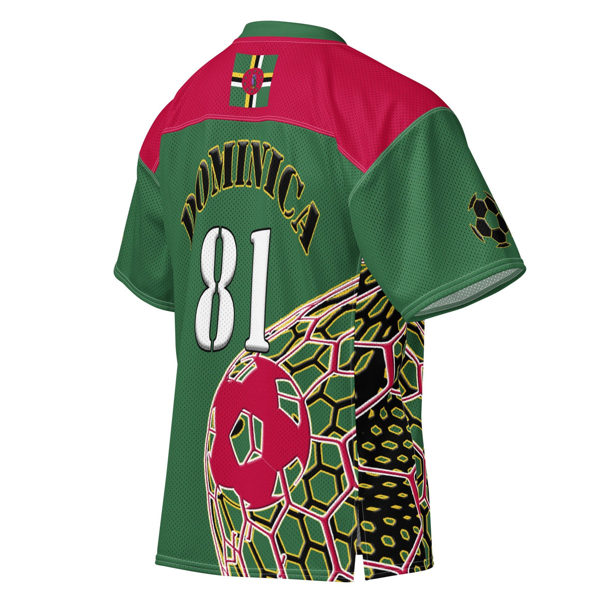 Dominica Football Sport Jersey - Conscious Apparel Store
