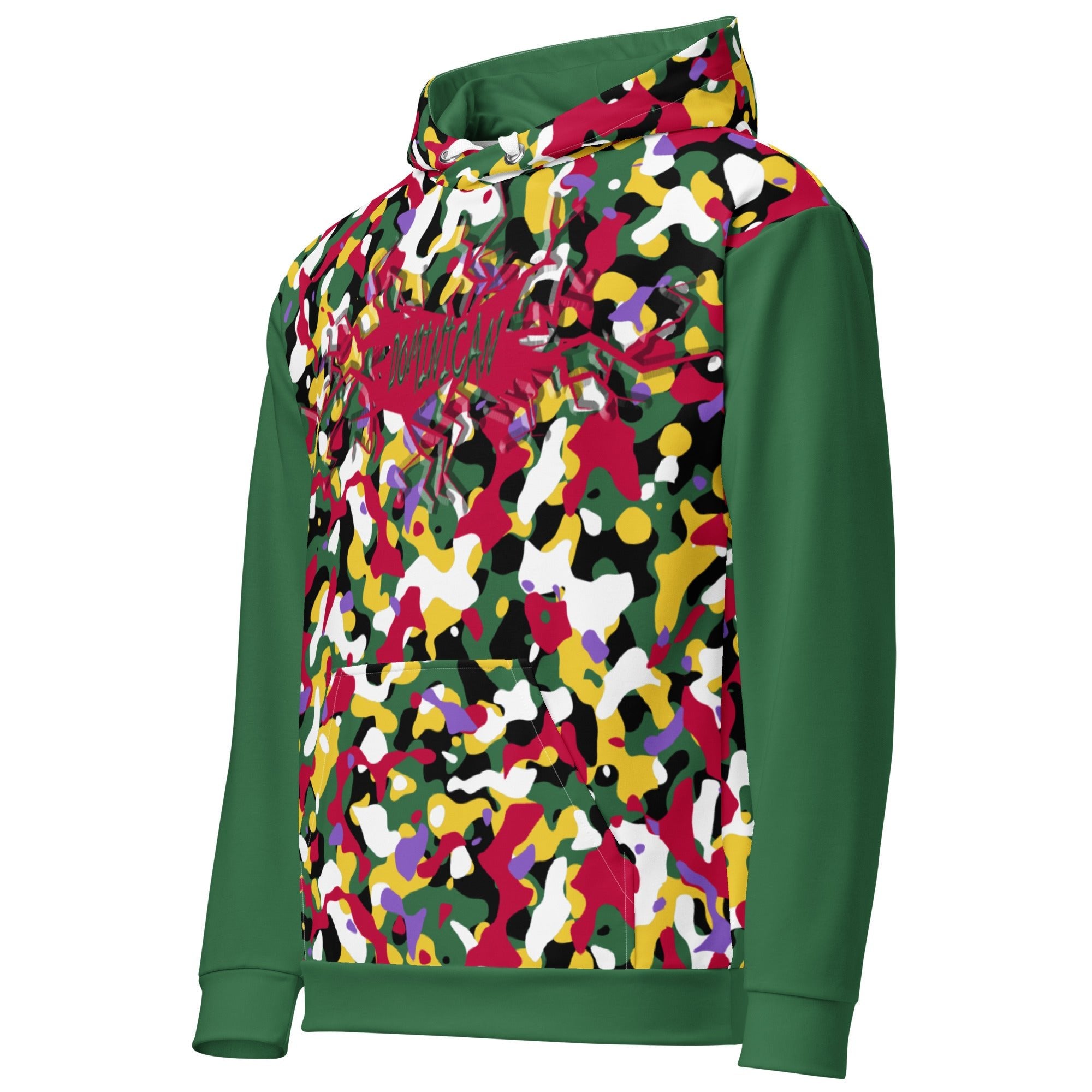 Dominican Girl Camo Unisex Pullover Hoodie - Conscious Apparel Store