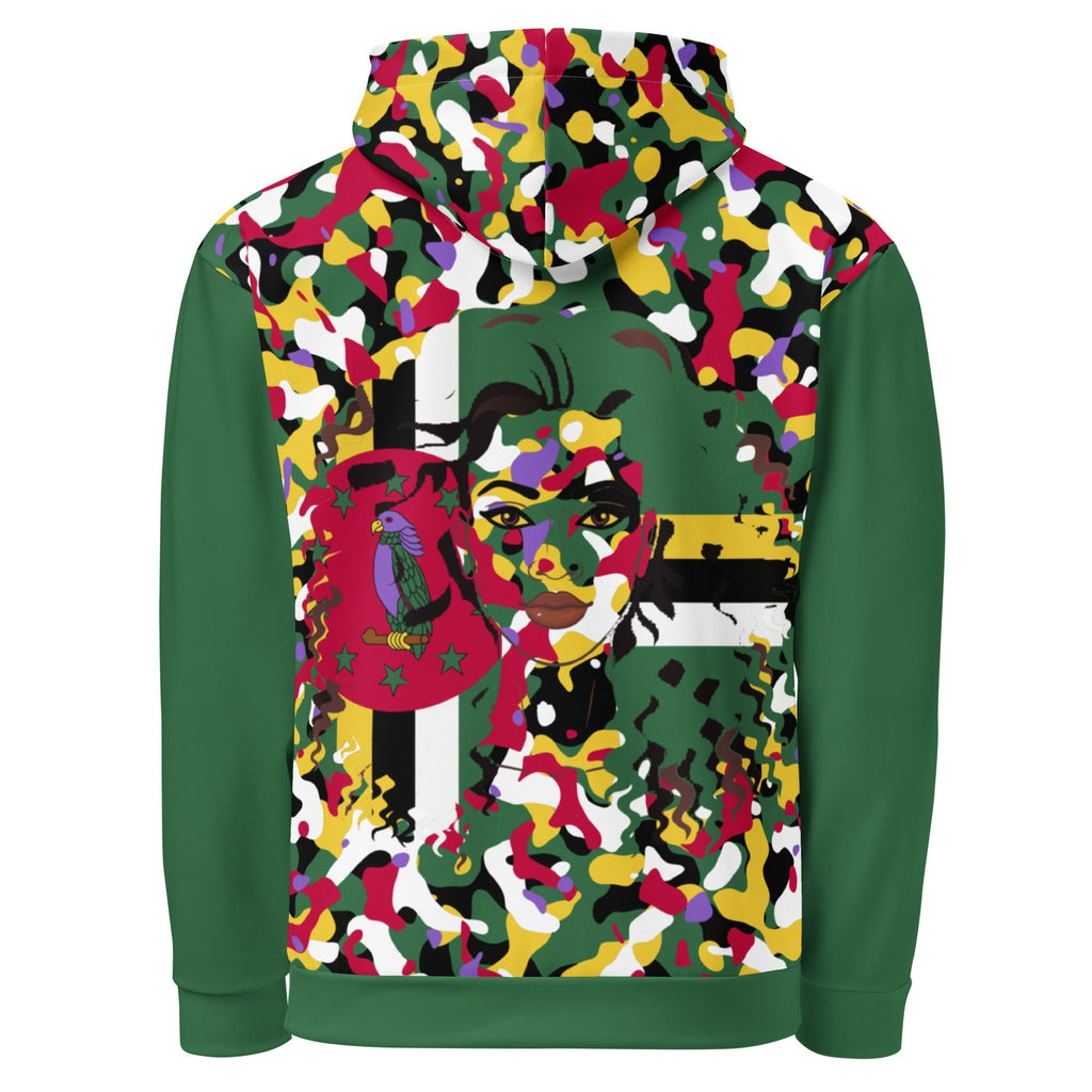 Dominican Girl Camo Unisex Pullover Hoodie - Conscious Apparel Store