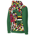 Dominican Girl Camo Unisex Pullover Hoodie - Conscious Apparel Store