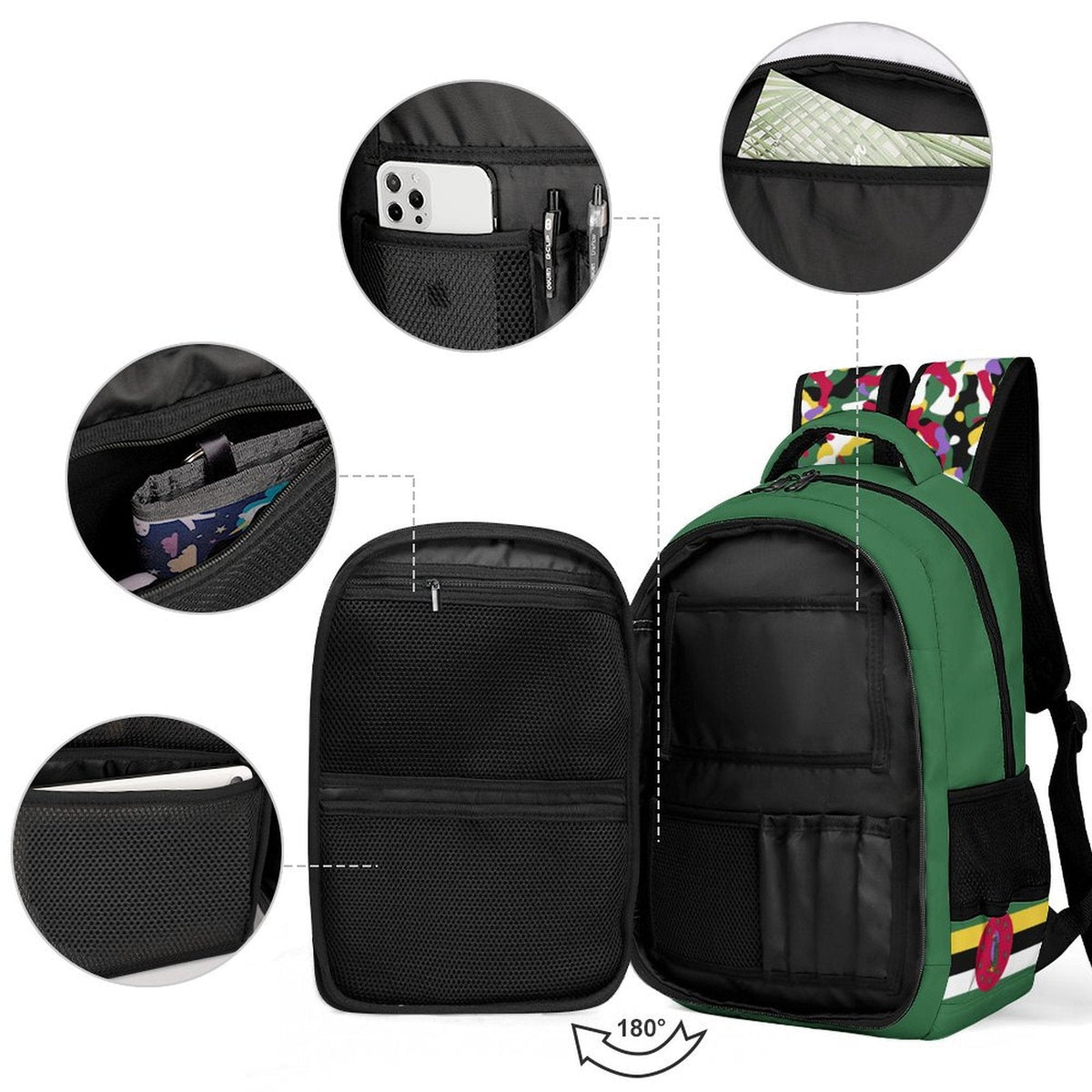 Dominican Girl Casual Backpack - Conscious Apparel Store