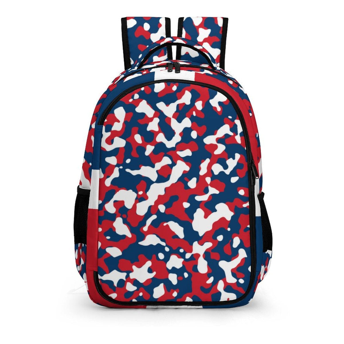 Dominican Republic Flag Camo Casual Backpack - Conscious Apparel Store