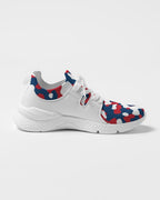Dominican Republic Flag Camo Women's Two - Tone Sneaker - Conscious Apparel Store