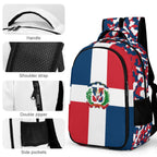 Dominican Republic Flag Casual Backpack - Conscious Apparel Store