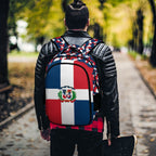 Dominican Republic Flag Casual Backpack - Conscious Apparel Store