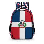 Dominican Republic Flag Casual Backpack - Conscious Apparel Store