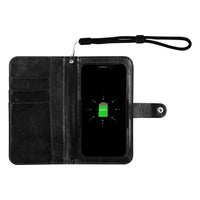 Dominican Republic Flag Flip Leather Purse for Mobile Phone/Large - Conscious Apparel Store