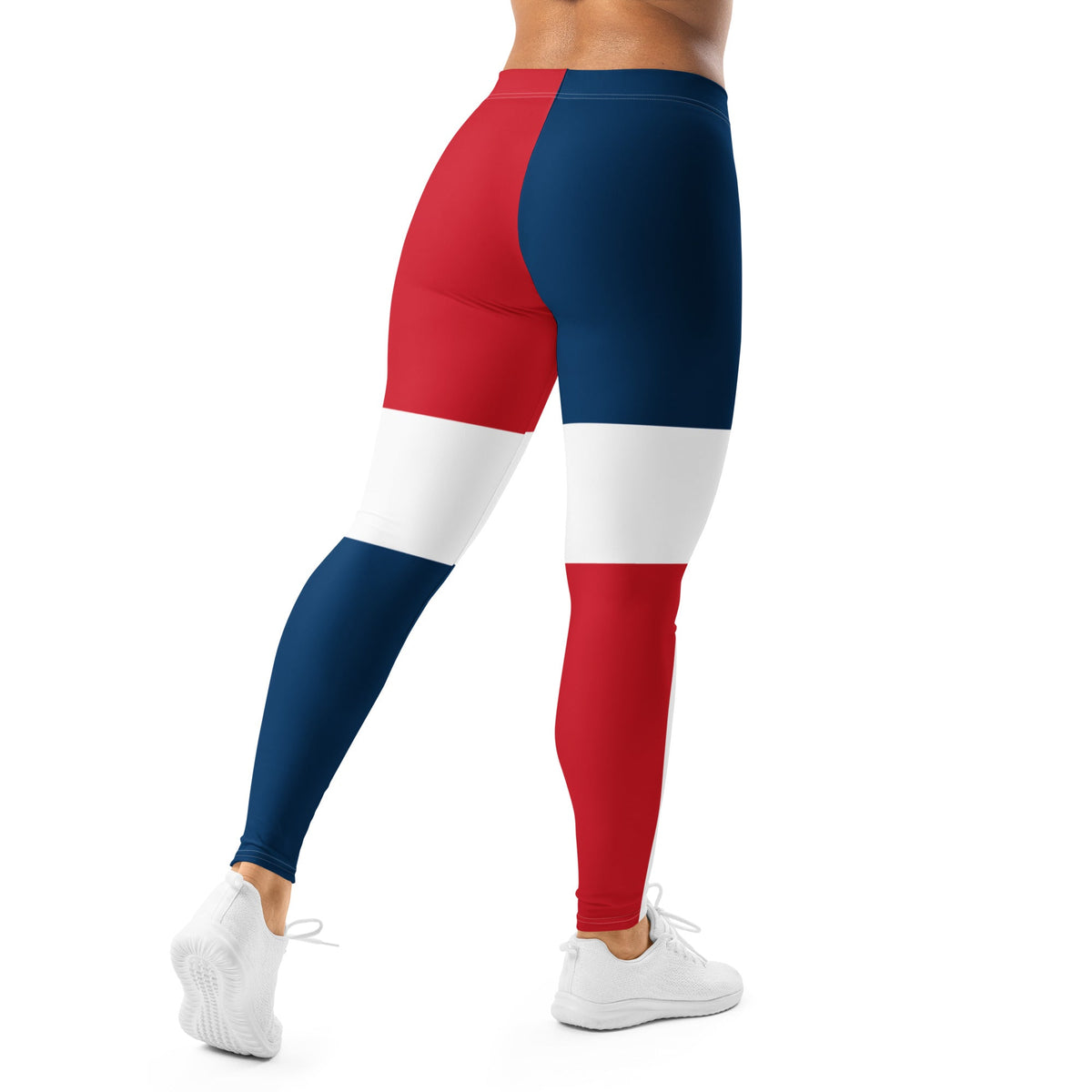 Dominican Republic Flag Leggings - Conscious Apparel Store