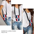 Dominican Republic Flag Mobile Phone Purse - Conscious Apparel Store
