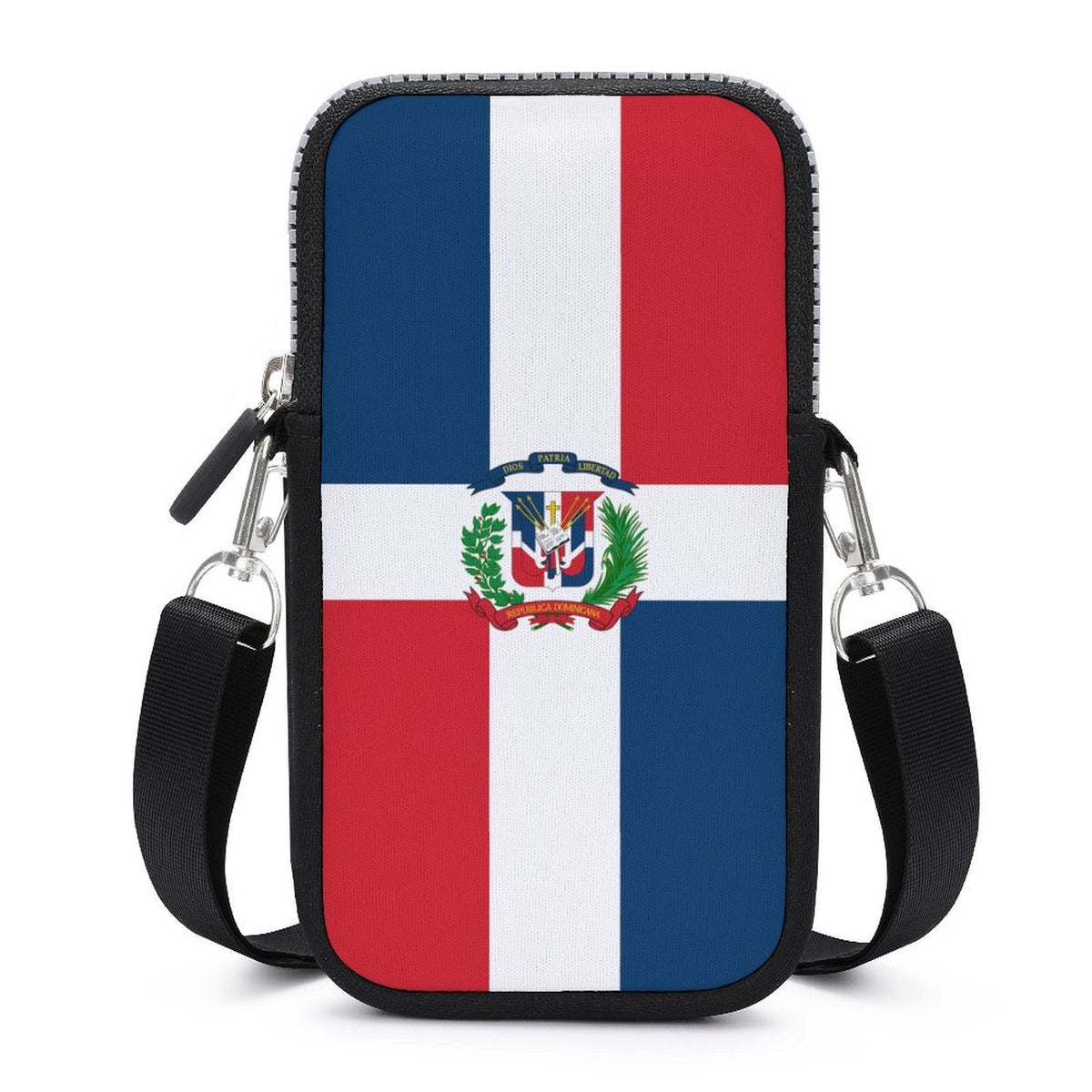 Dominican Republic Flag Mobile Phone Purse - Conscious Apparel Store