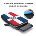 Dominican Republic Flag Mobile Phone Purse - Conscious Apparel Store