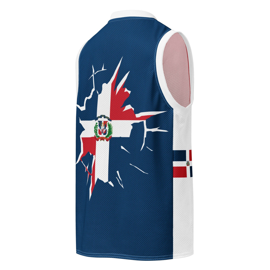 Dominican Republic Flag Premium Sport Jersey Tank Top - Conscious Apparel Store