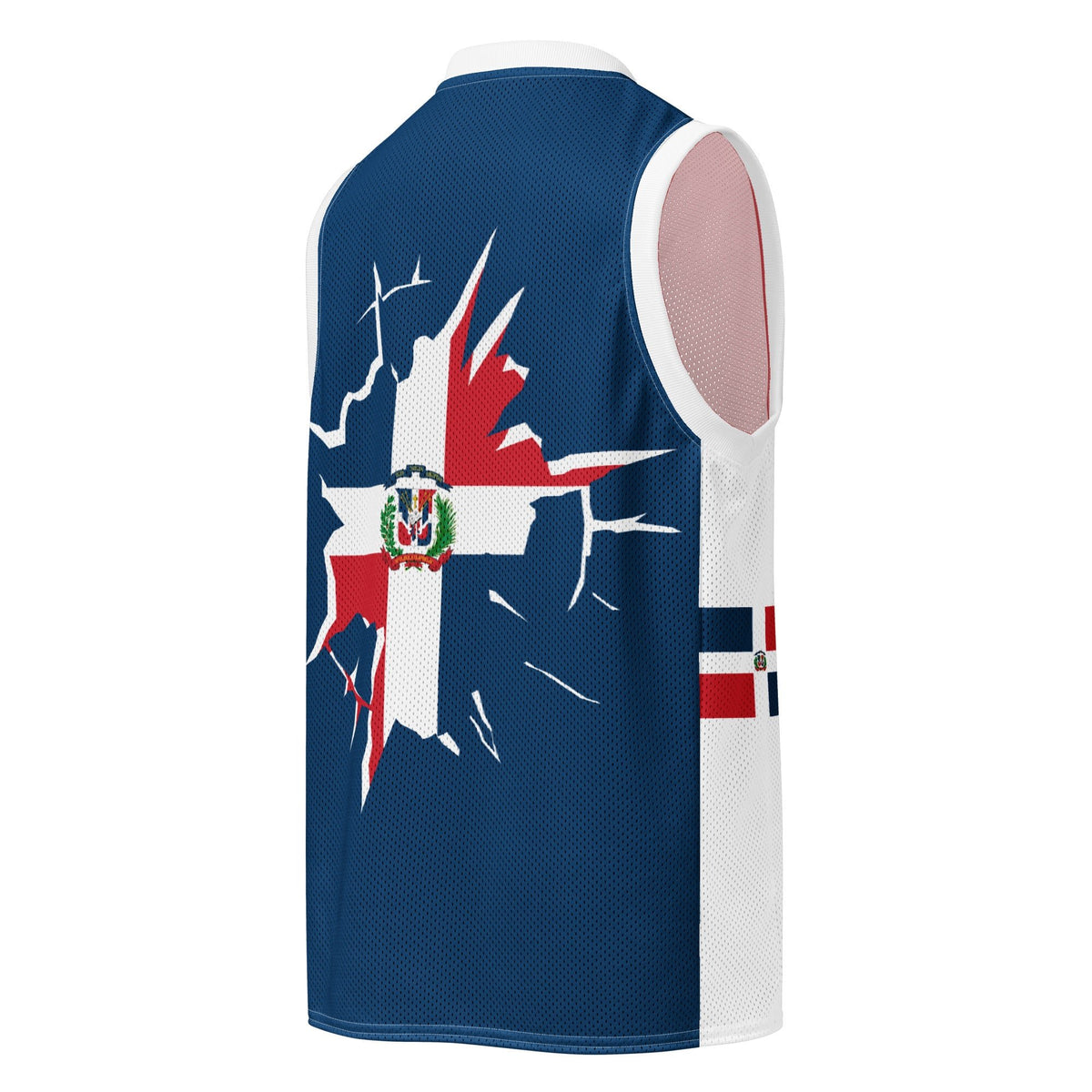 Dominican Republic Flag Premium Sport Jersey Tank Top - Conscious Apparel Store