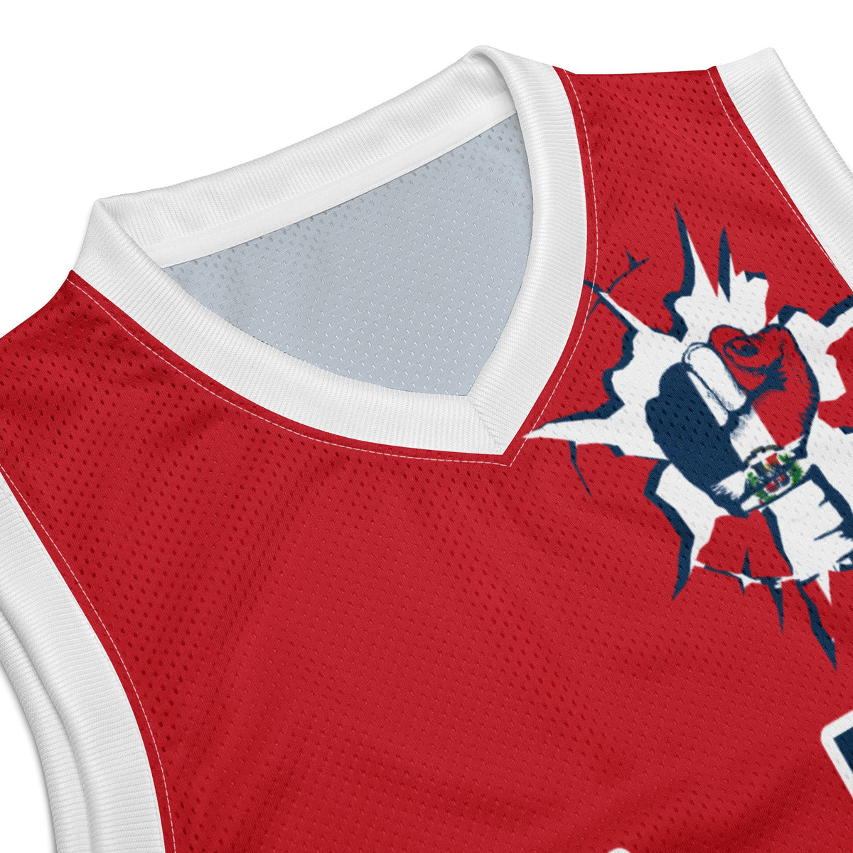 Dominican Republic Flag Premium Sport Jersey Tank Top - Conscious Apparel Store