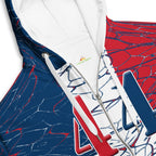 Dominican Republic Football Unisex zip hoodie - Conscious Apparel Store