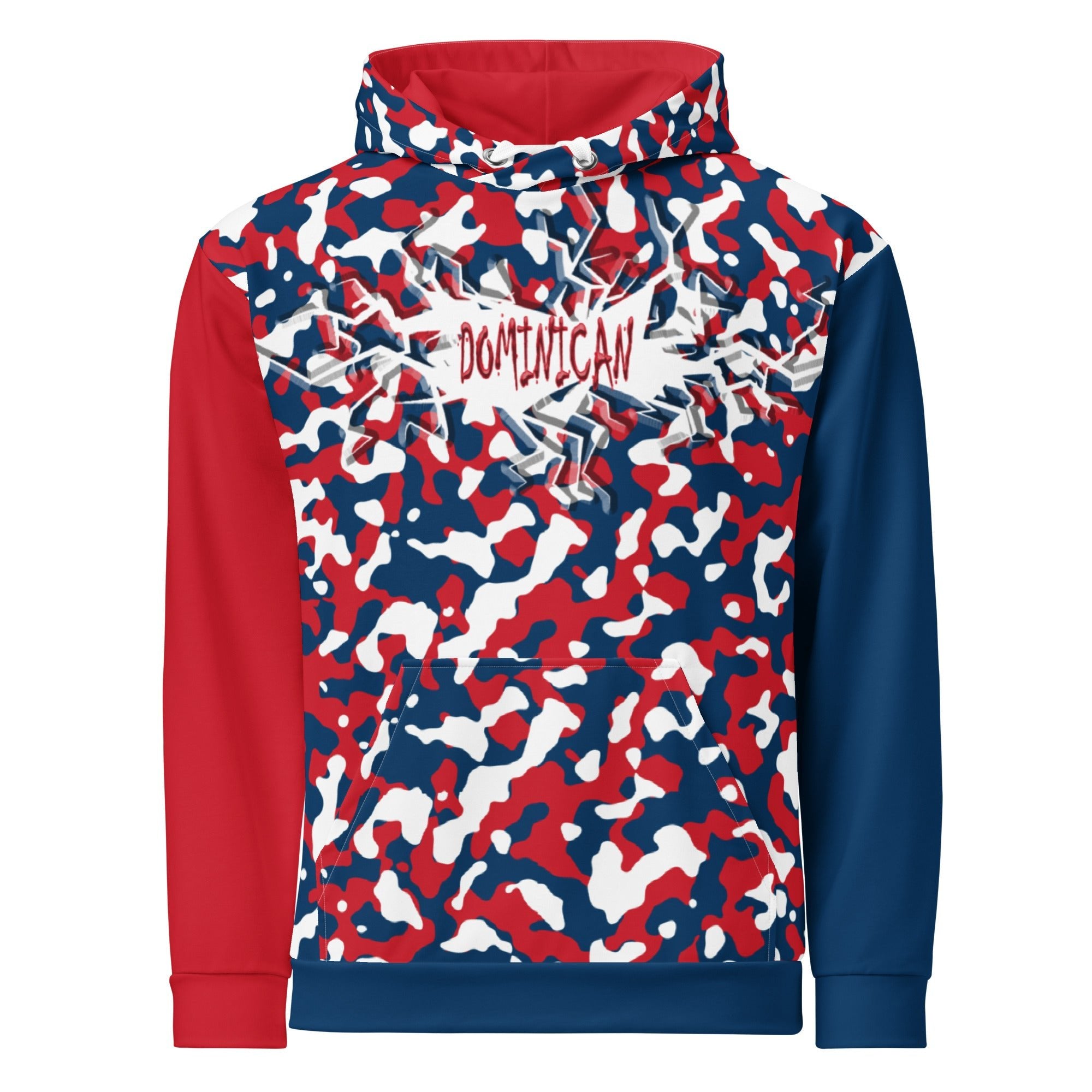 Dominican Republic Girl Camo Unisex Pullover Hoodie - Conscious Apparel Store