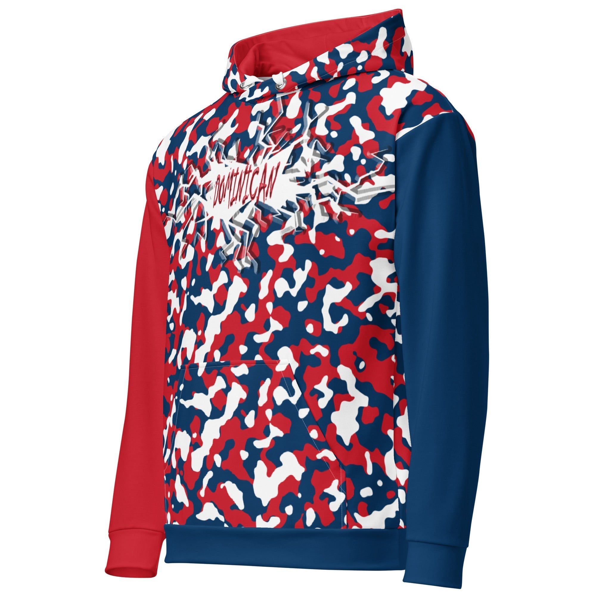 Dominican Republic Girl Camo Unisex Pullover Hoodie - Conscious Apparel Store