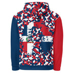Dominican Republic Girl Camo Unisex Pullover Hoodie - Conscious Apparel Store