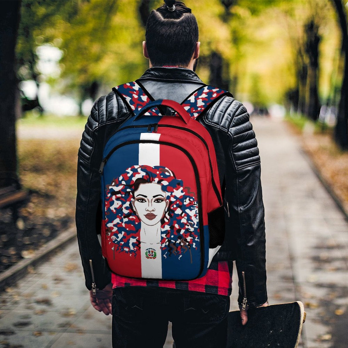 Dominican Republican Girl Casual Backpack - Conscious Apparel Store