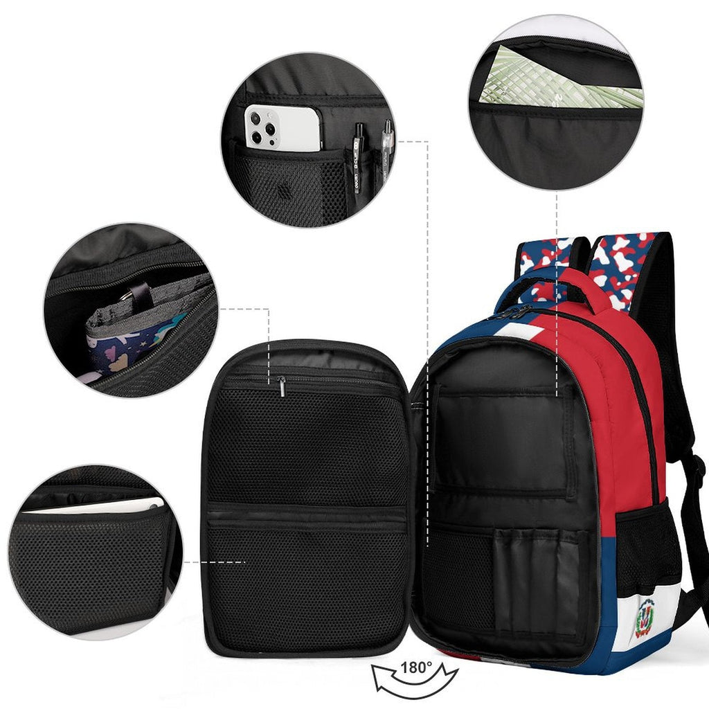 Dominican Republican Girl Casual Backpack - Conscious Apparel Store