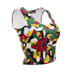 Doninican Girl Camo Crop Top - Conscious Apparel Store