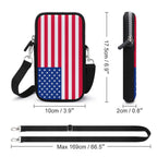 American Flag Mobile Phone Purse
