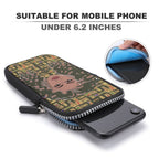 Nubian Girl (Olive) Mobile Phone Purse
