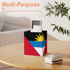 Antigua & Barbuda Flag Square pen holder
