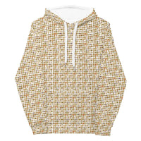 Egyptian Hieroglyphics (White) Unisex Hoodie - Conscious Apparel Store