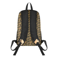Egyptian Nubia Ankh Cross (Black) Sports Backpack (6 Colors Available) - Conscious Apparel Store