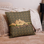 Egyptian Pyramid Pillow (Black) (6 Colors Available) - Conscious Apparel Store