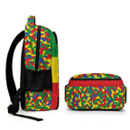 Ethiopia Flag Camo Casual Backpack - Conscious Apparel Store