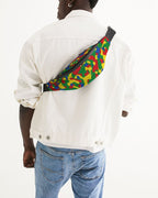 Ethiopia Flag Camo Crossbody Sling Bag - Conscious Apparel Store