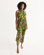 Ethiopia Flag Camo Swim Cover Up - Conscious Apparel Store