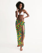 Ethiopia Flag Camo Swim Cover Up - Conscious Apparel Store