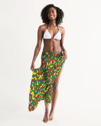 Ethiopia Flag Camo Swim Cover Up - Conscious Apparel Store