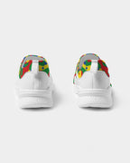 Ethiopia Flag Camo Women's Two - Tone Sneaker - Conscious Apparel Store