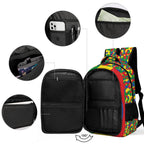 Ethiopia Flag Casual Backpack - Conscious Apparel Store
