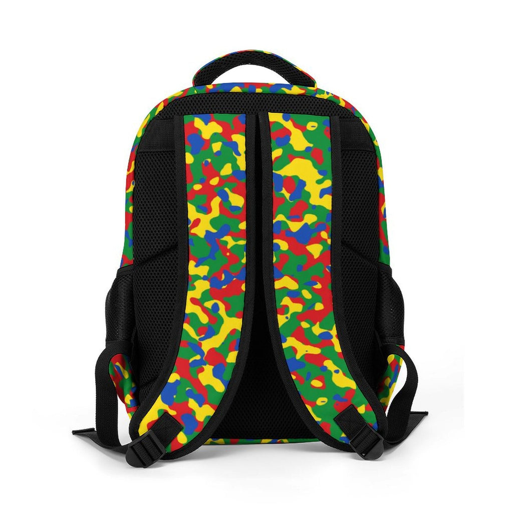 Ethiopia Flag Casual Backpack - Conscious Apparel Store