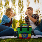 Ethiopia Flag Insulated Cooler Bag - Conscious Apparel Store